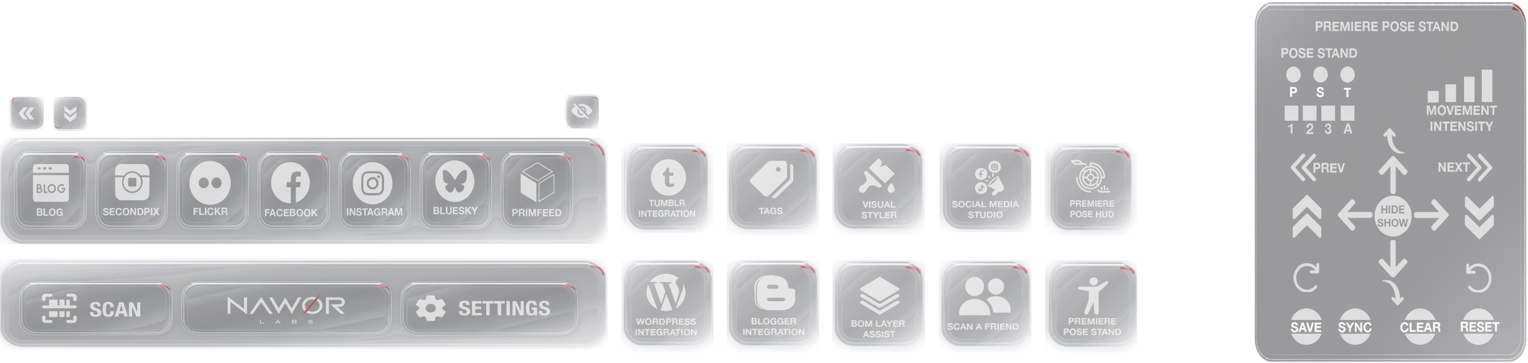 NAWOR Blogger HUD using information supplied through the TMSL API